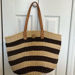 Tory Burch Straw Tote